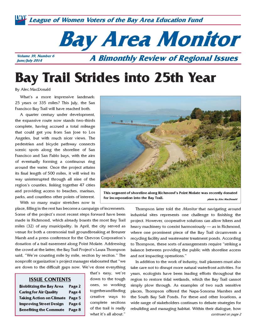 Bay Area Monitor